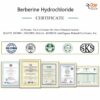 Berberine Hydrochloride Certificate